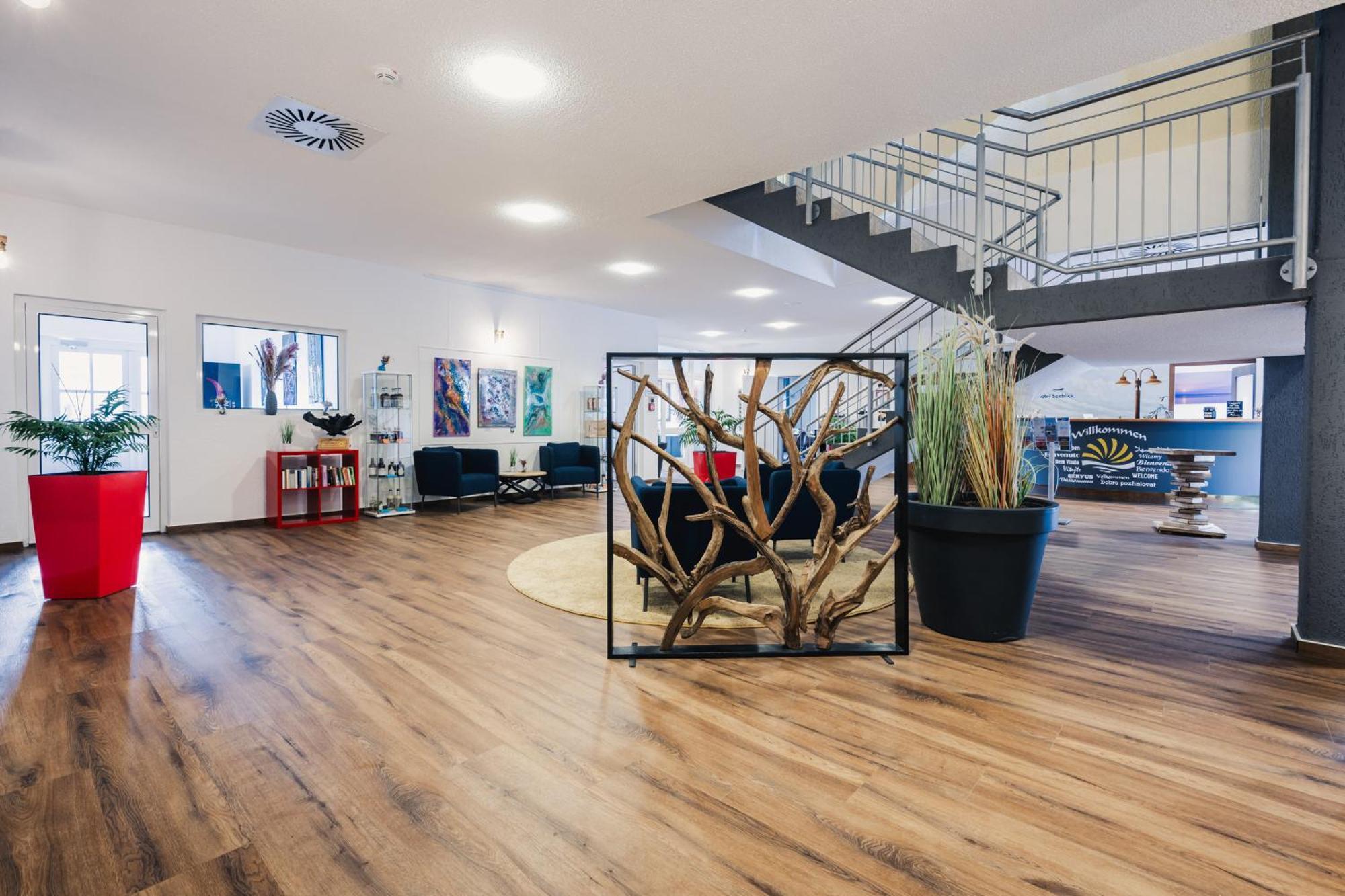 Hotel Seeblick Barhoft Экстерьер фото