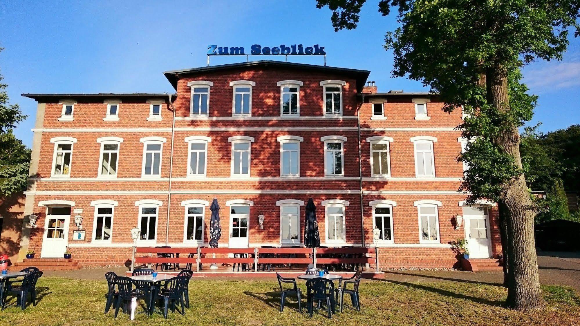 Hotel Seeblick Barhoft Экстерьер фото